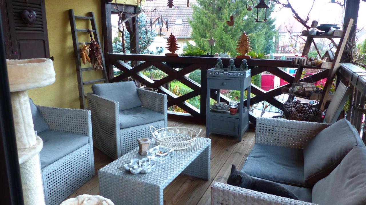 Bien Etre Et Detente Chez Cote Campagne Et Jardin Ohnenheim Bagian luar foto